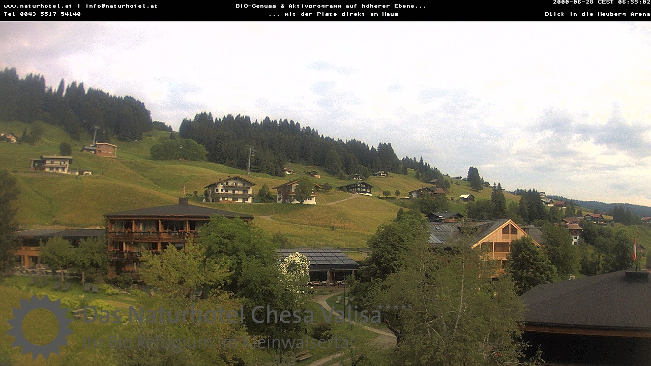 Archived image Webcam Chesa Valisa Oberhirschegg