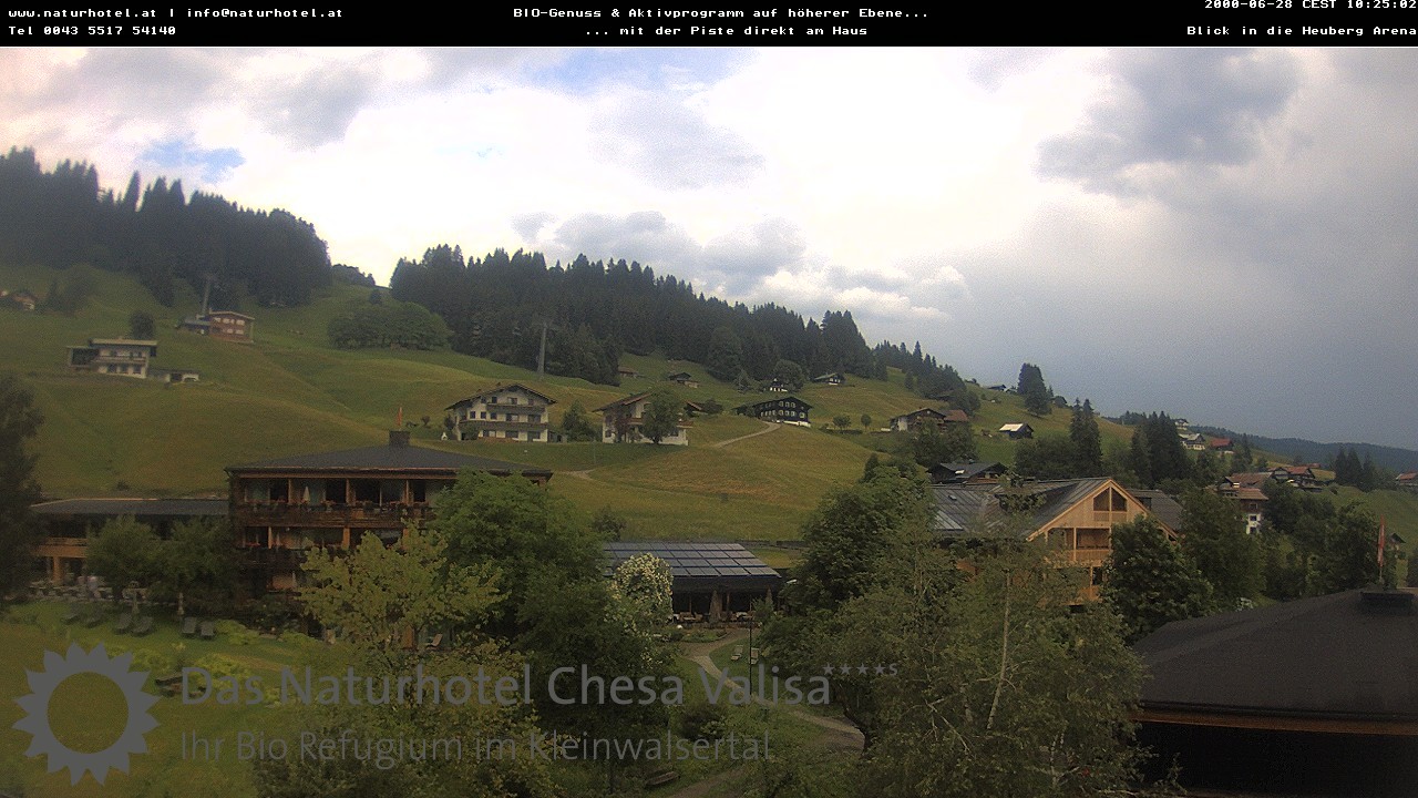 Archived image Webcam Chesa Valisa Oberhirschegg