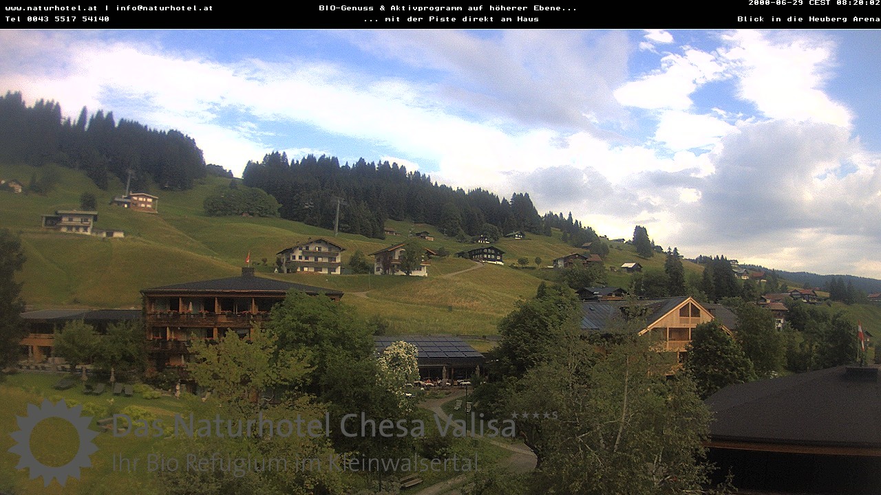 Archiv Foto Webcam Chesa Valisa Oberhirschegg