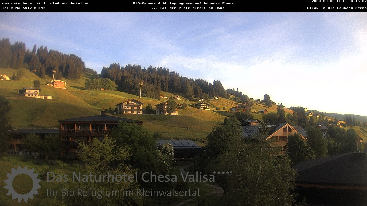 Archiv Foto Webcam Chesa Valisa Oberhirschegg