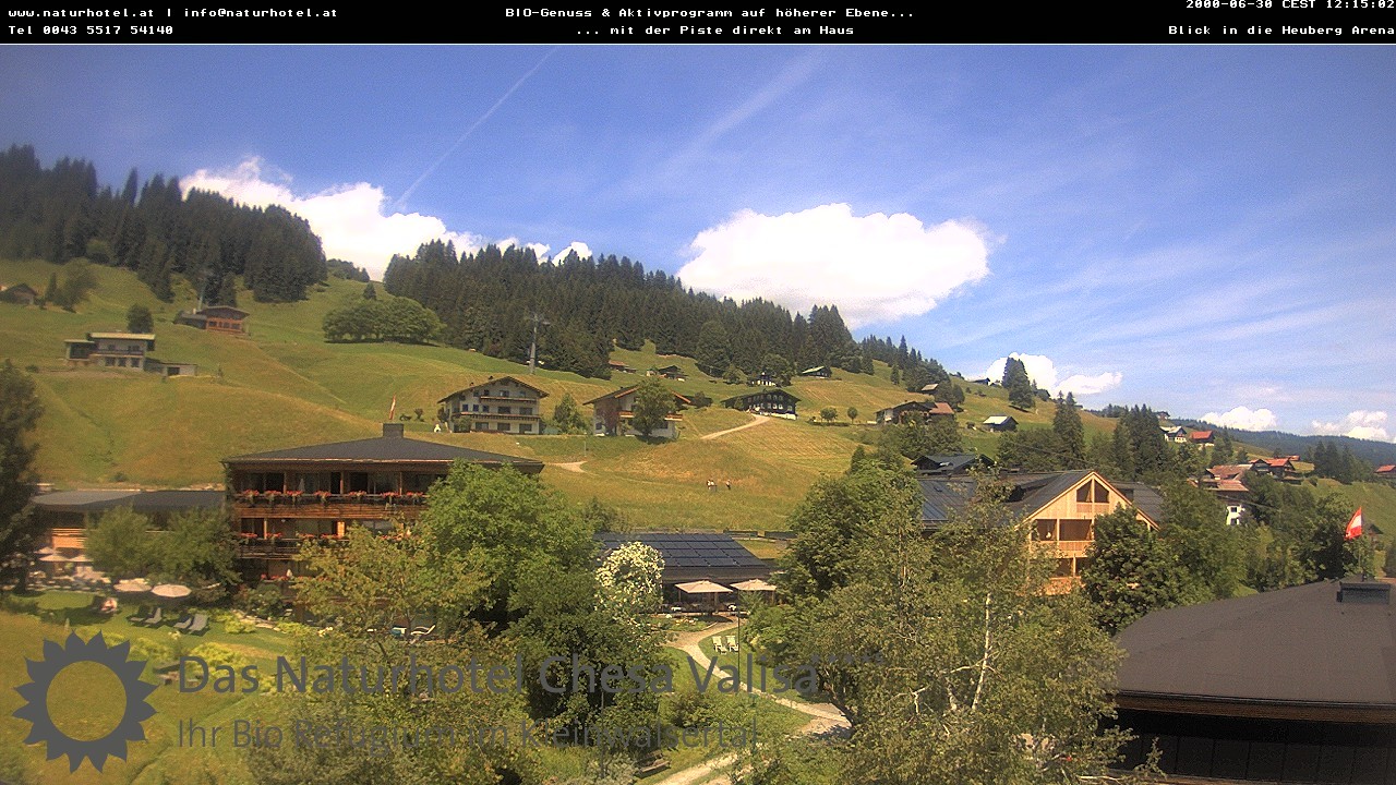 Archiv Foto Webcam Chesa Valisa Oberhirschegg