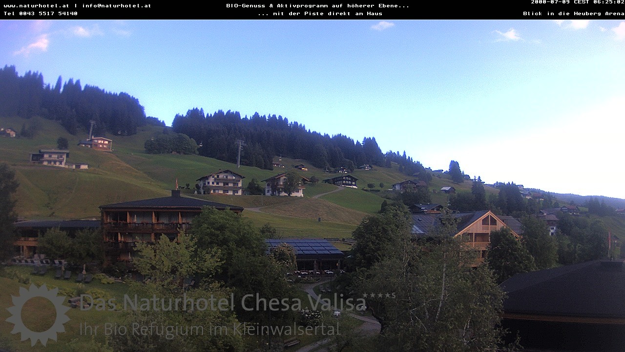 Archiv Foto Webcam Chesa Valisa Oberhirschegg