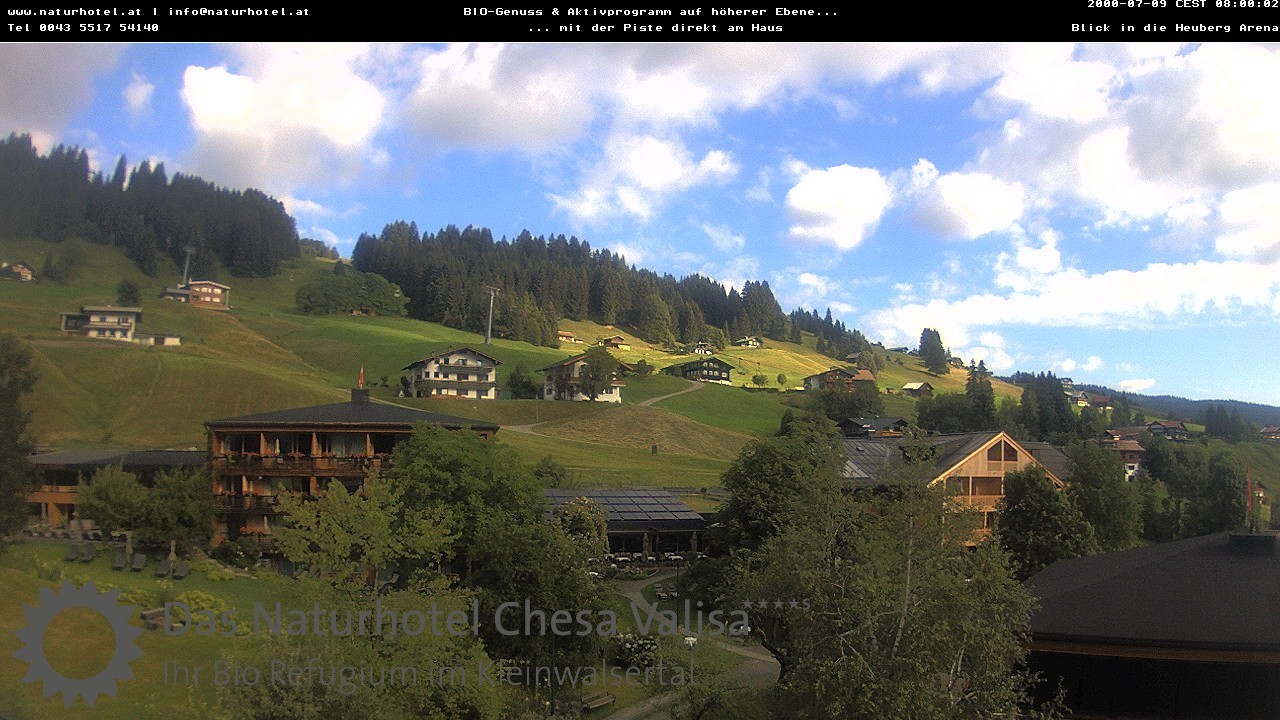 Archiv Foto Webcam Chesa Valisa Oberhirschegg
