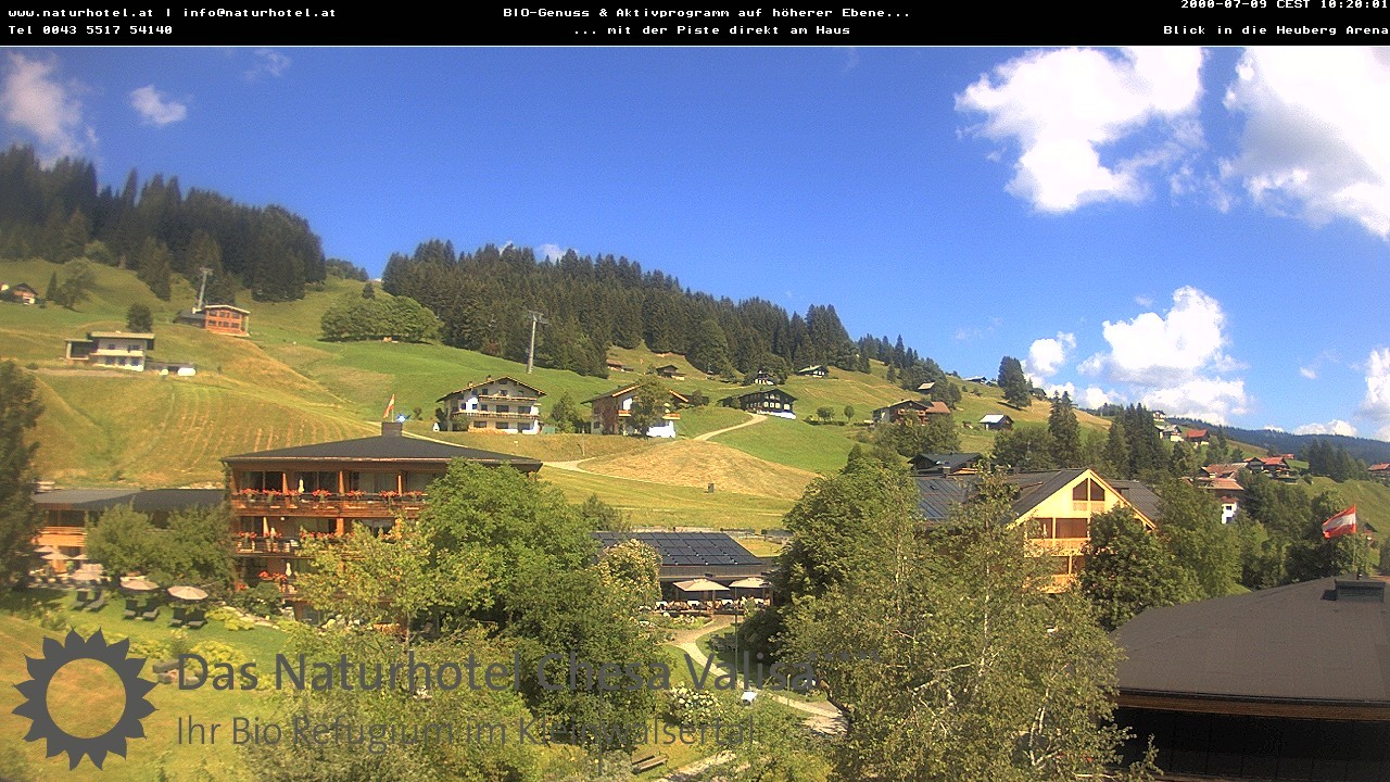 Archiv Foto Webcam Chesa Valisa Oberhirschegg
