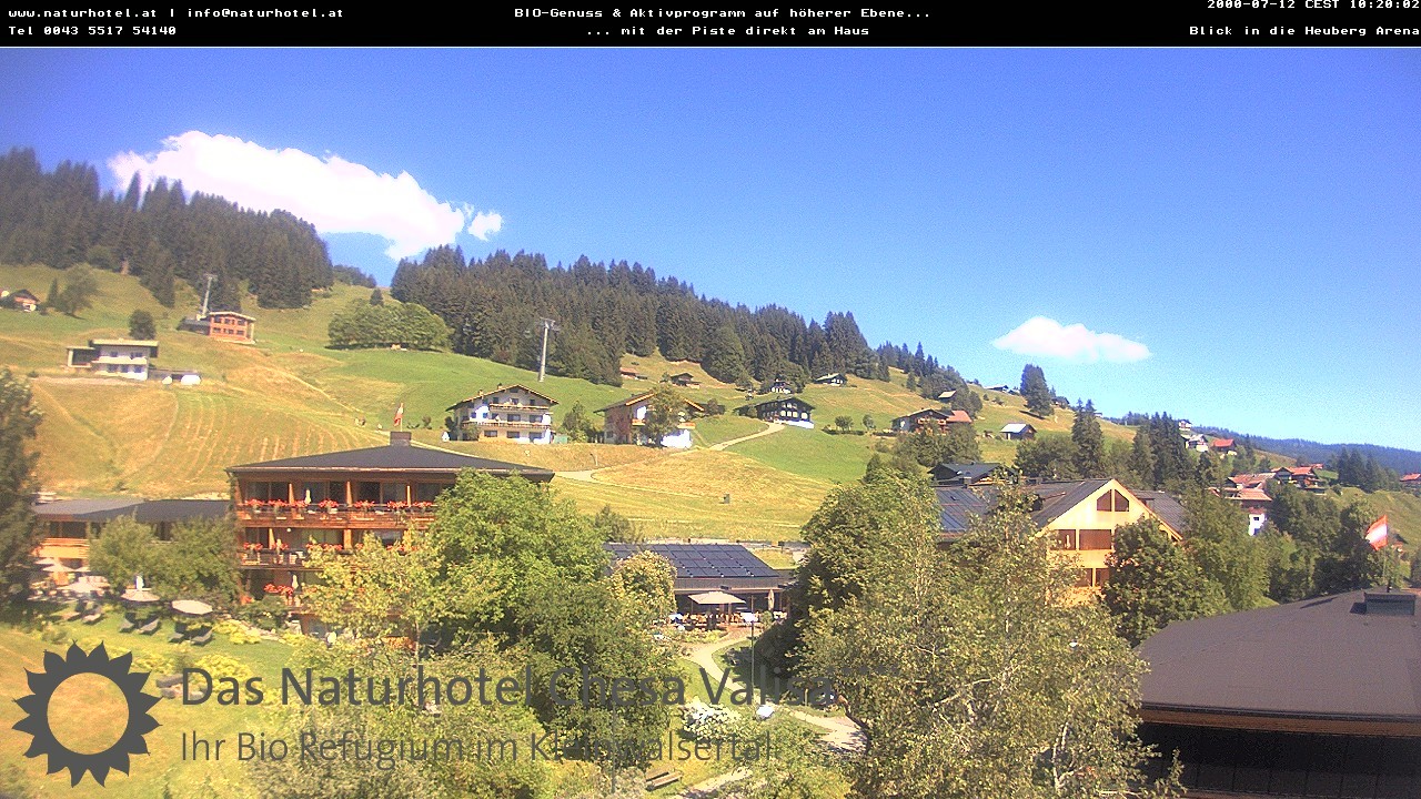 Archiv Foto Webcam Chesa Valisa Oberhirschegg