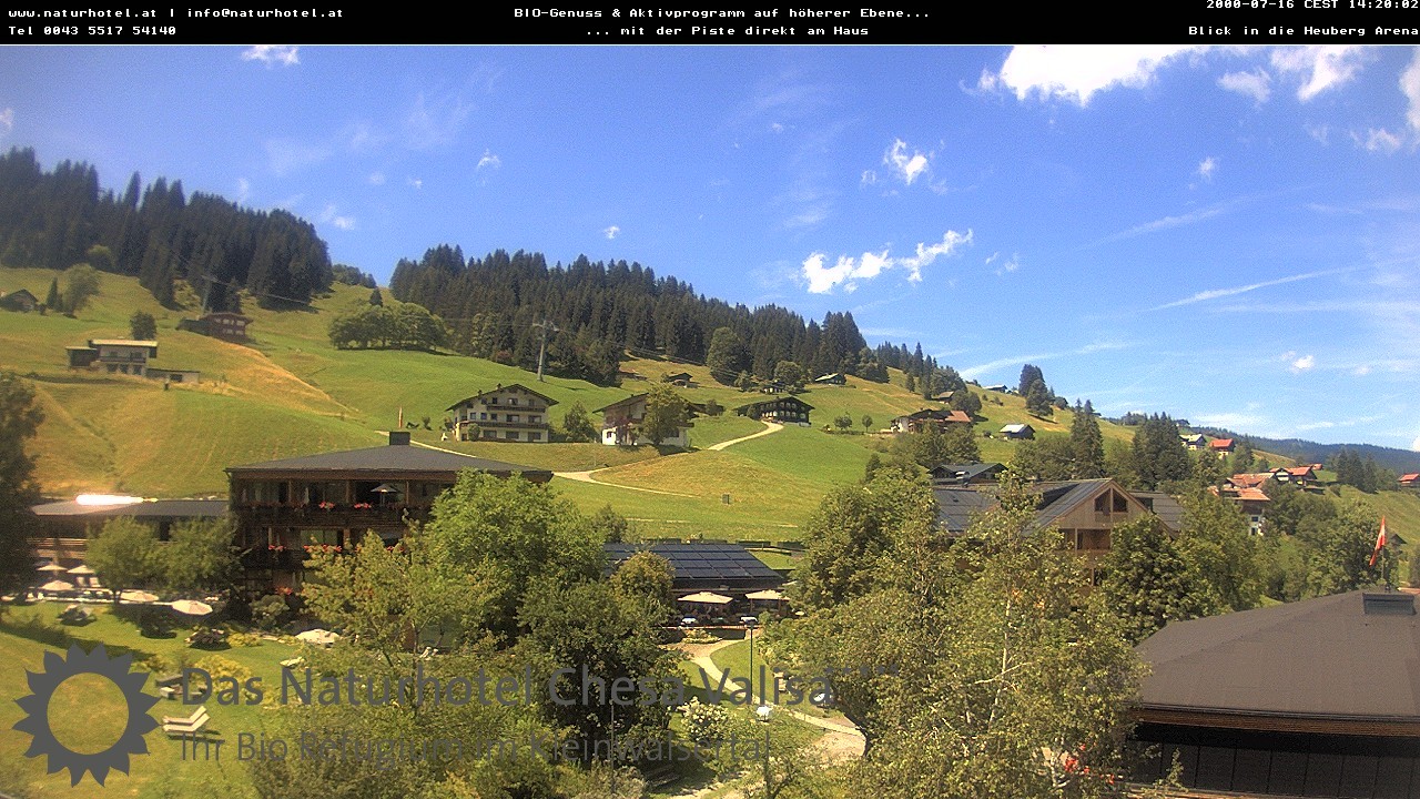 Archiv Foto Webcam Chesa Valisa Oberhirschegg