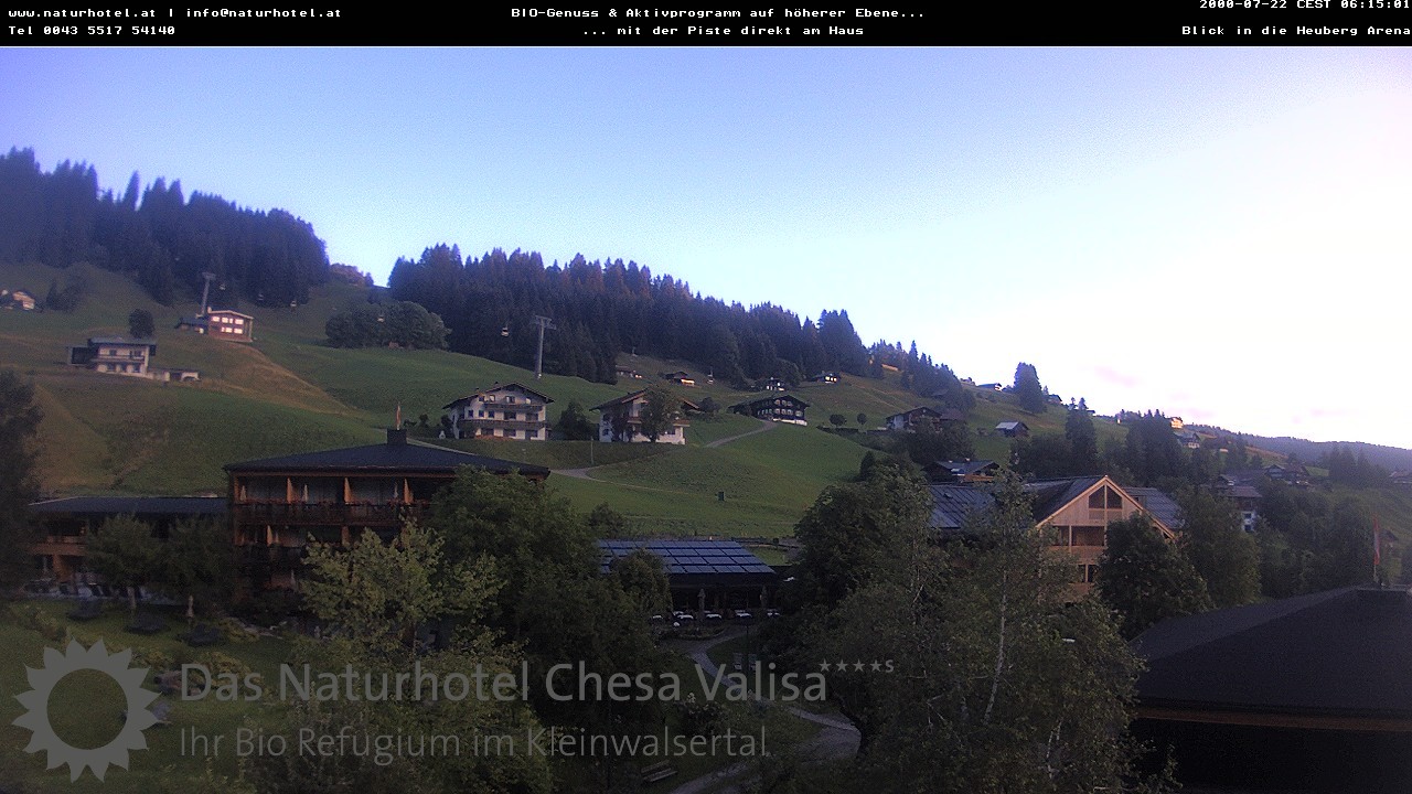 Archived image Webcam Chesa Valisa Oberhirschegg