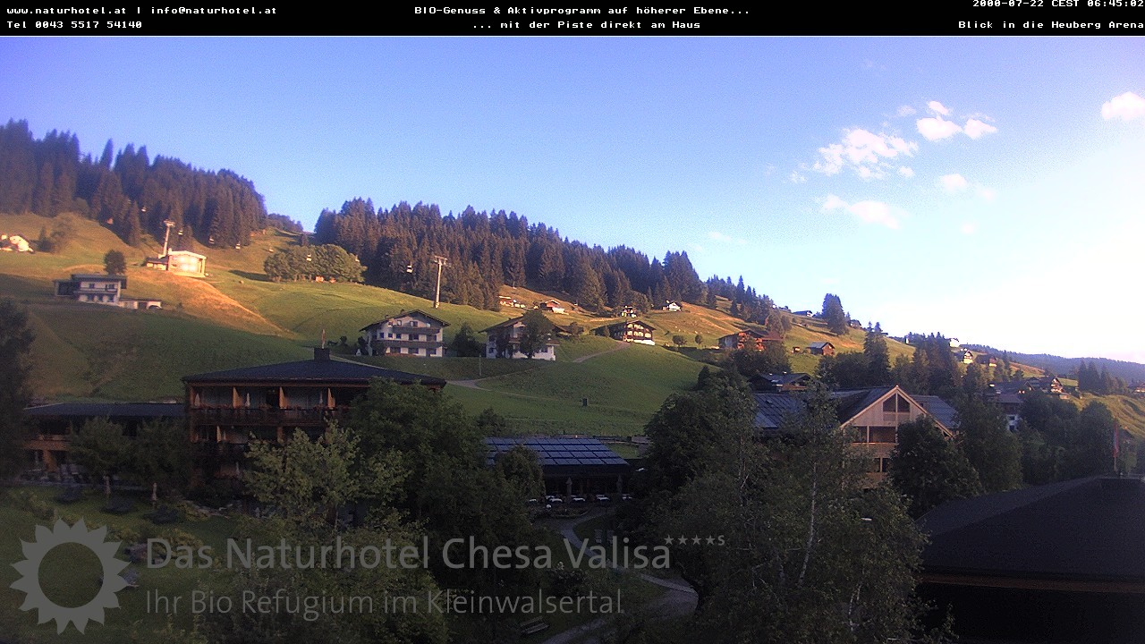 Archived image Webcam Chesa Valisa Oberhirschegg