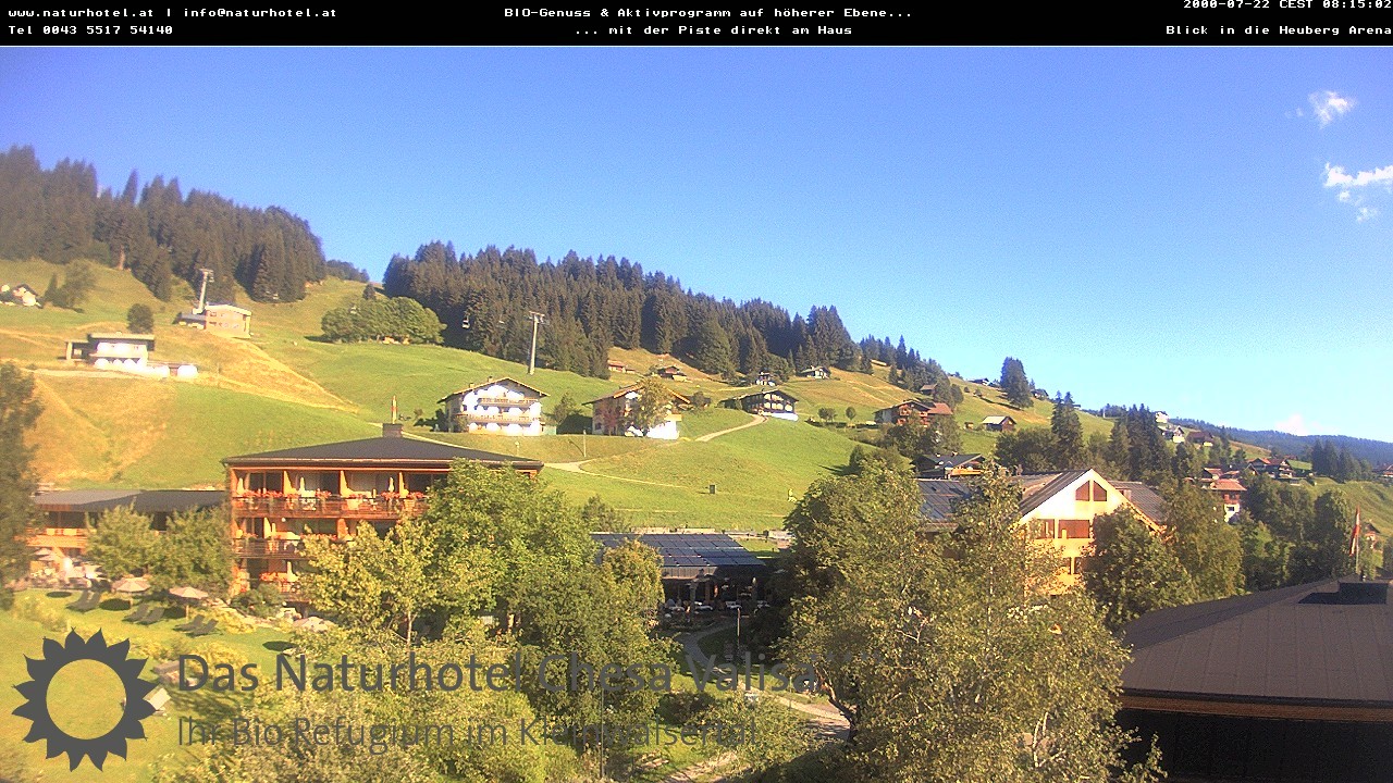 Archived image Webcam Chesa Valisa Oberhirschegg