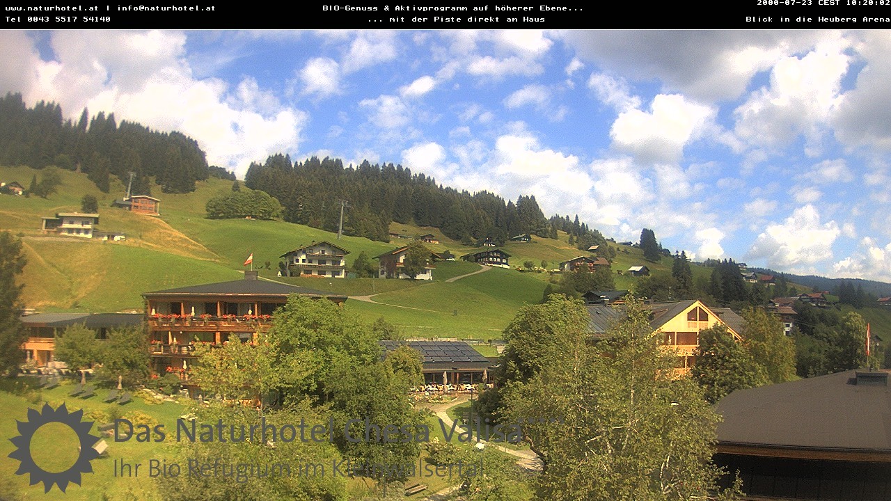 Archiv Foto Webcam Chesa Valisa Oberhirschegg