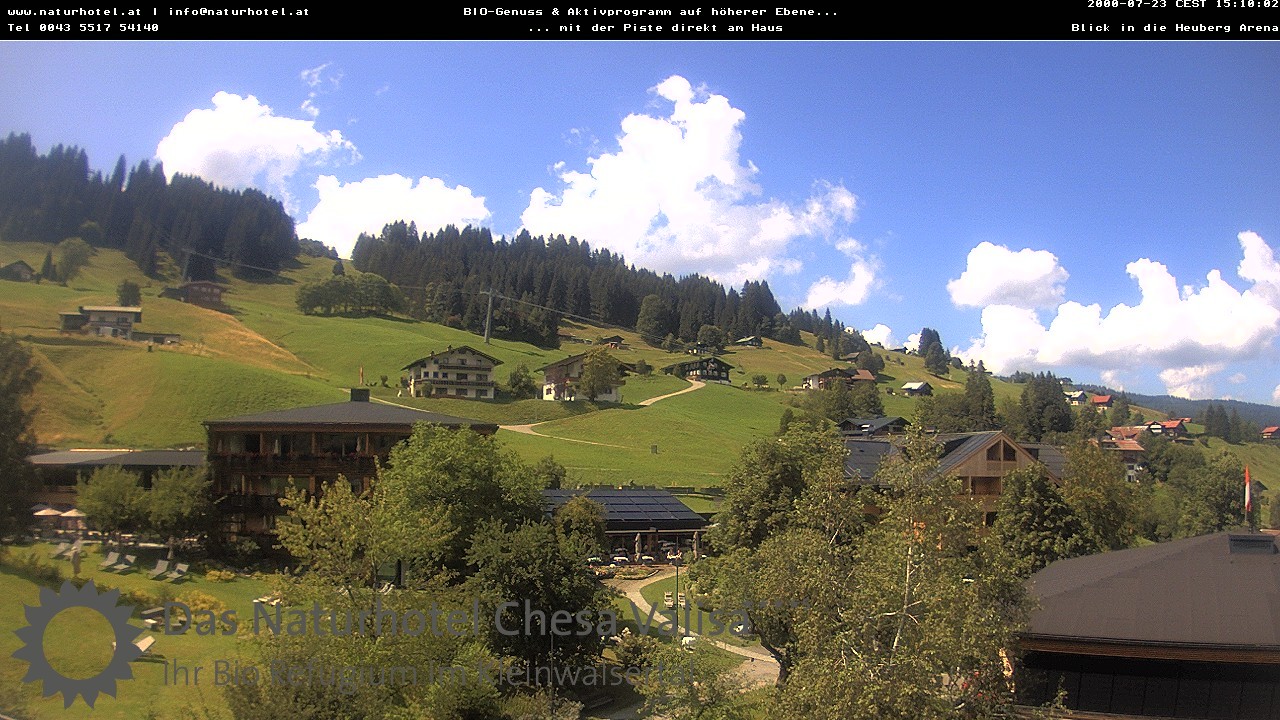 Archived image Webcam Chesa Valisa Oberhirschegg