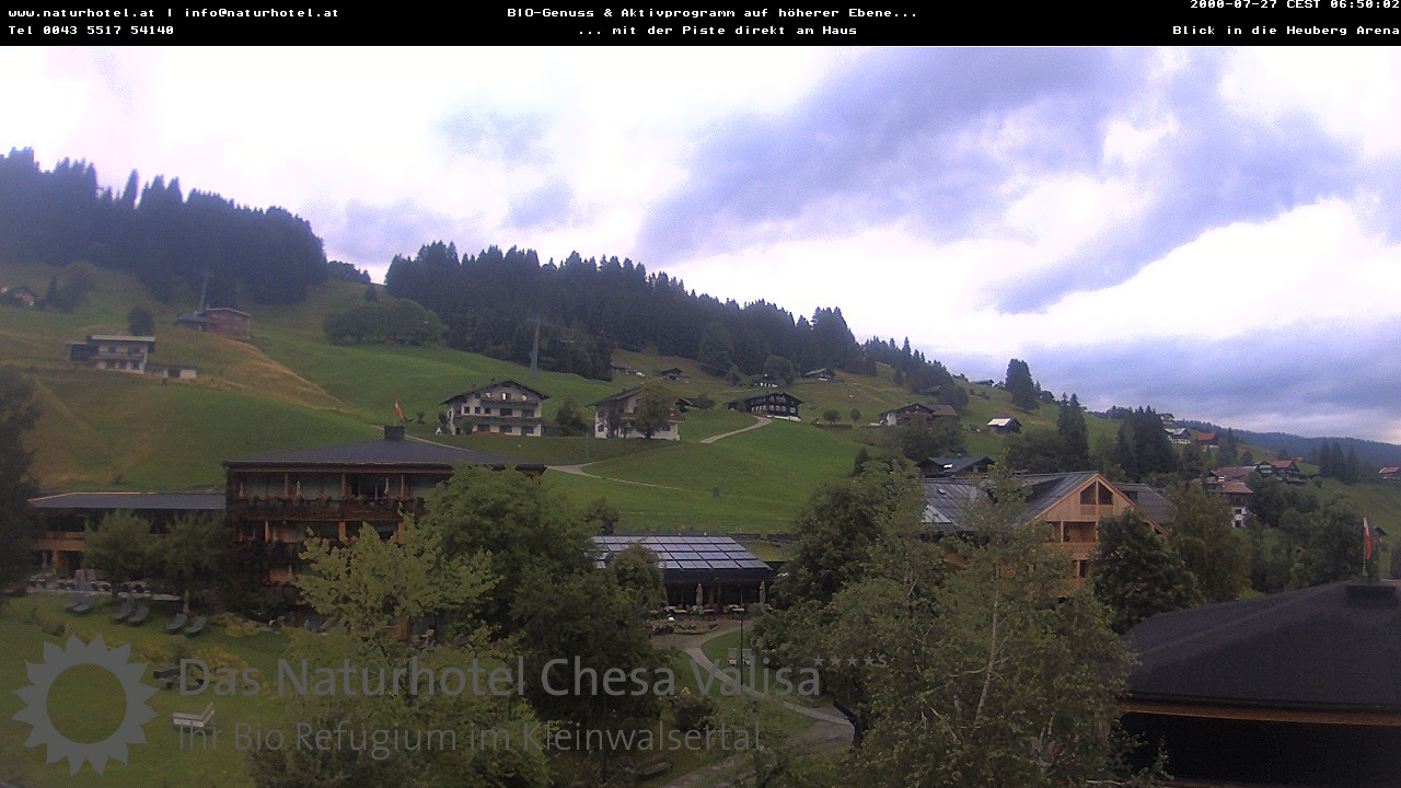 Archived image Webcam Chesa Valisa Oberhirschegg