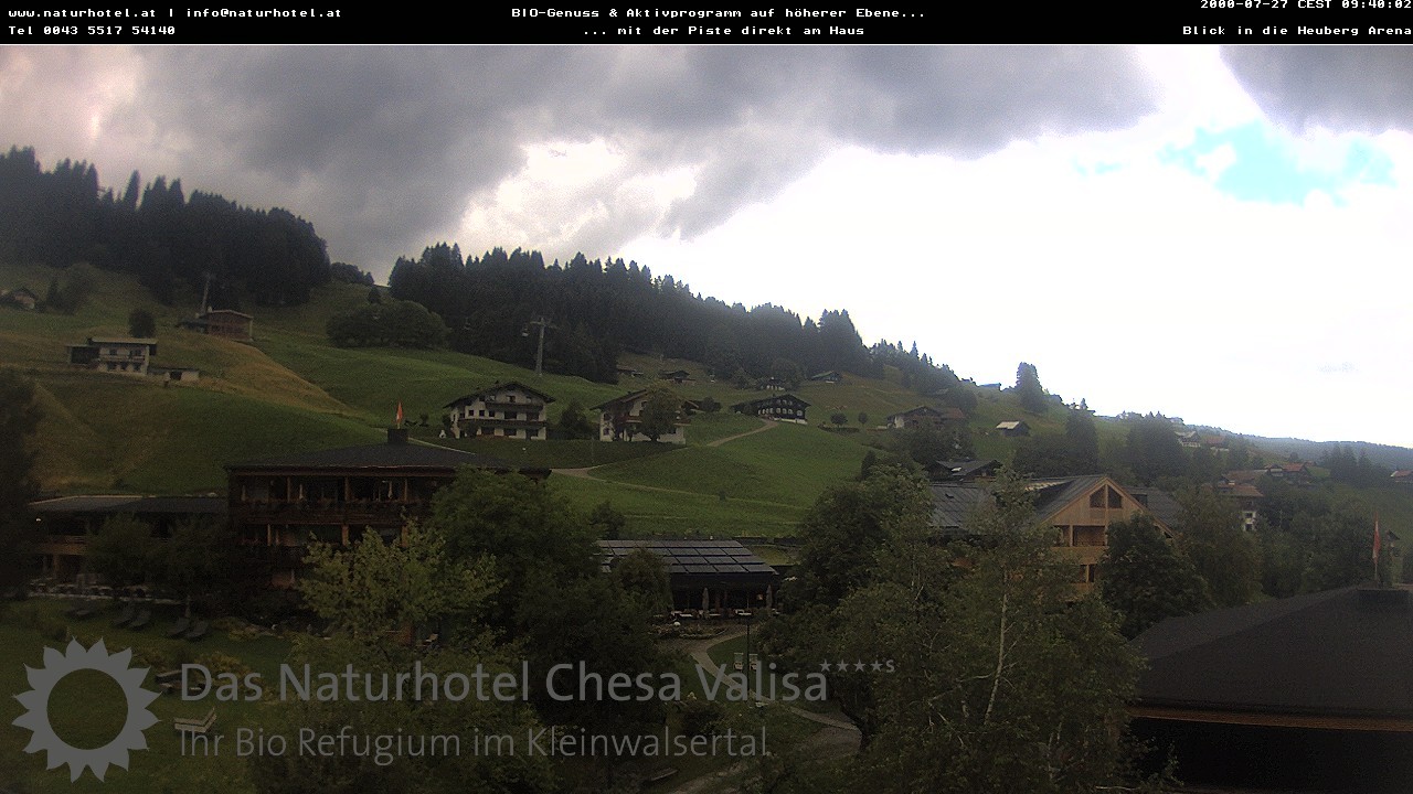 Archived image Webcam Chesa Valisa Oberhirschegg
