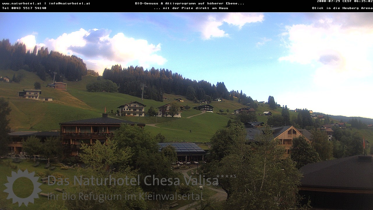 Archiv Foto Webcam Chesa Valisa Oberhirschegg