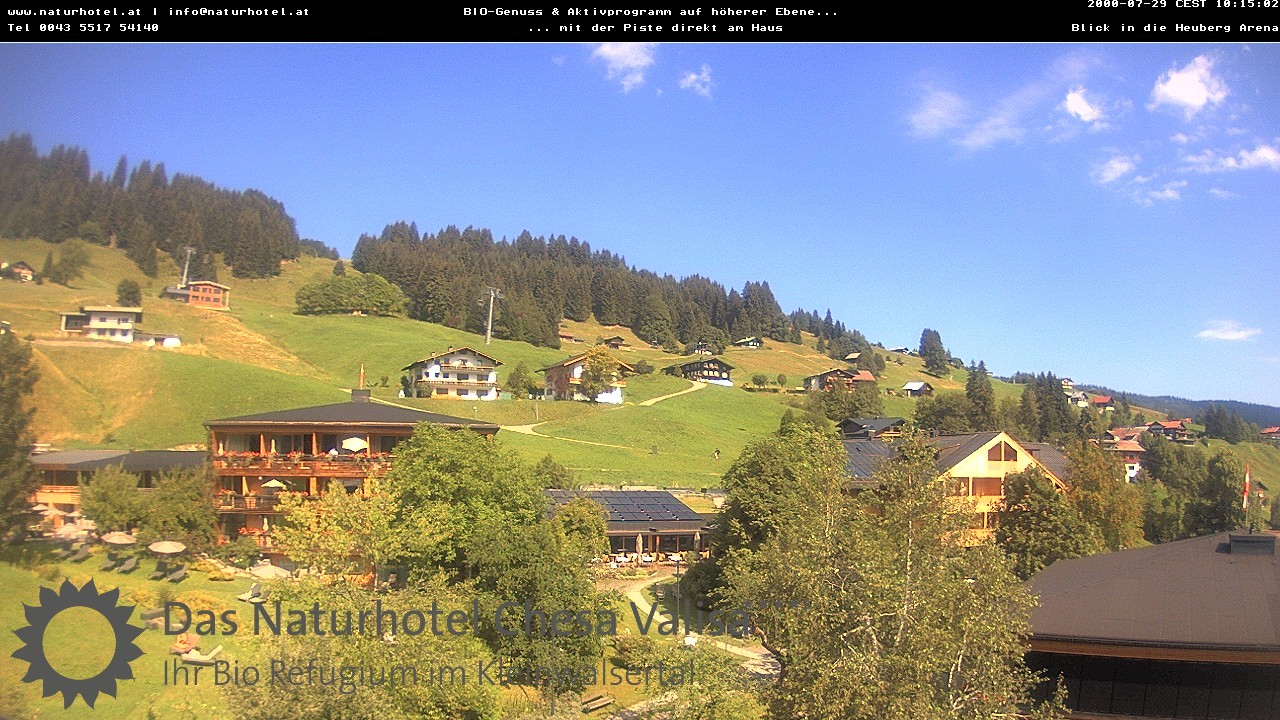 Archiv Foto Webcam Chesa Valisa Oberhirschegg
