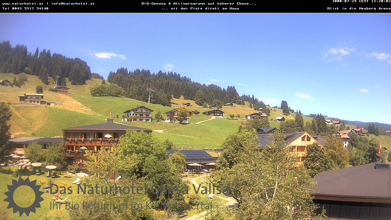 Archiv Foto Webcam Chesa Valisa Oberhirschegg