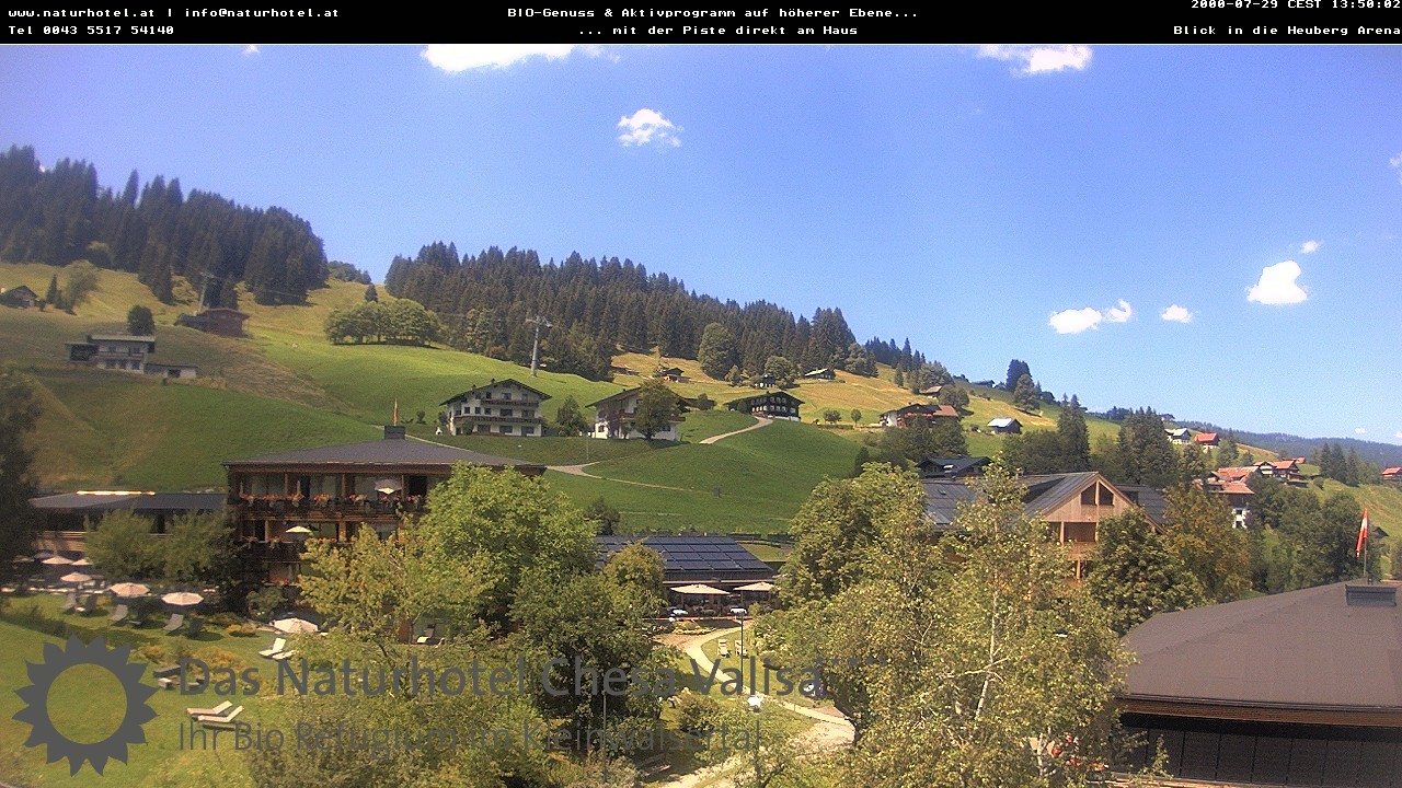 Archiv Foto Webcam Chesa Valisa Oberhirschegg