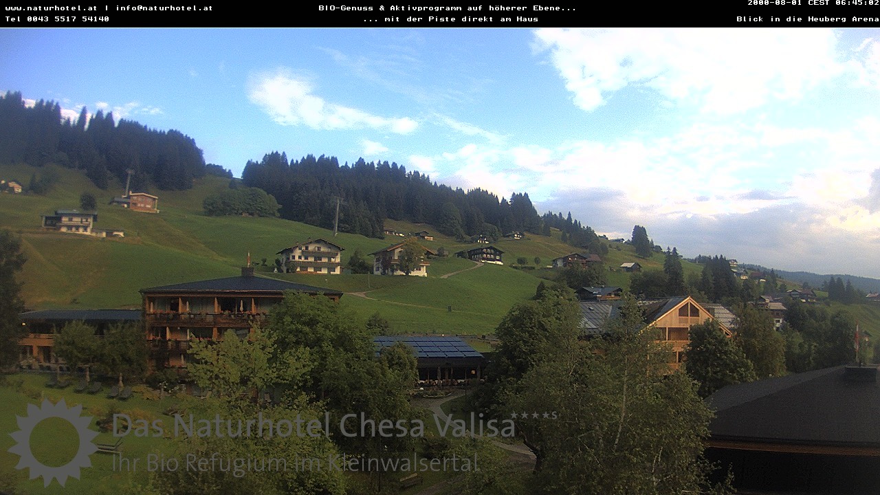 Archived image Webcam Chesa Valisa Oberhirschegg