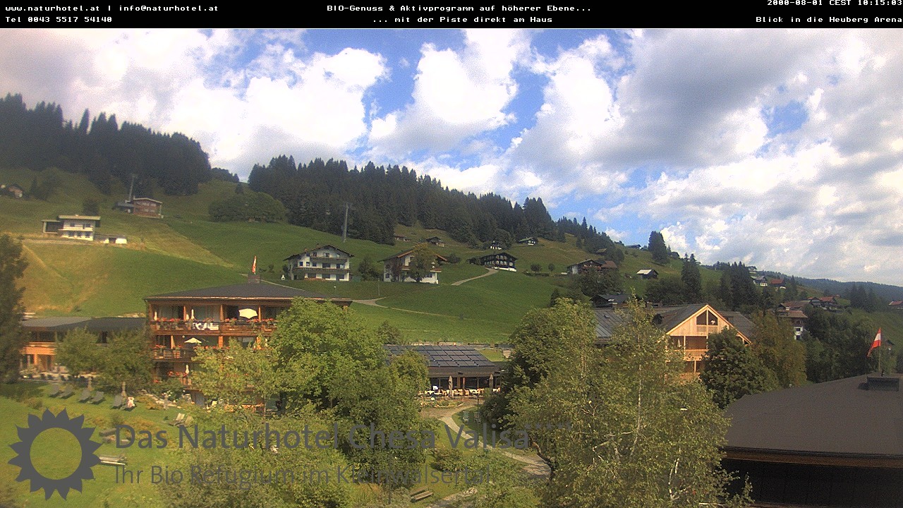 Archived image Webcam Chesa Valisa Oberhirschegg