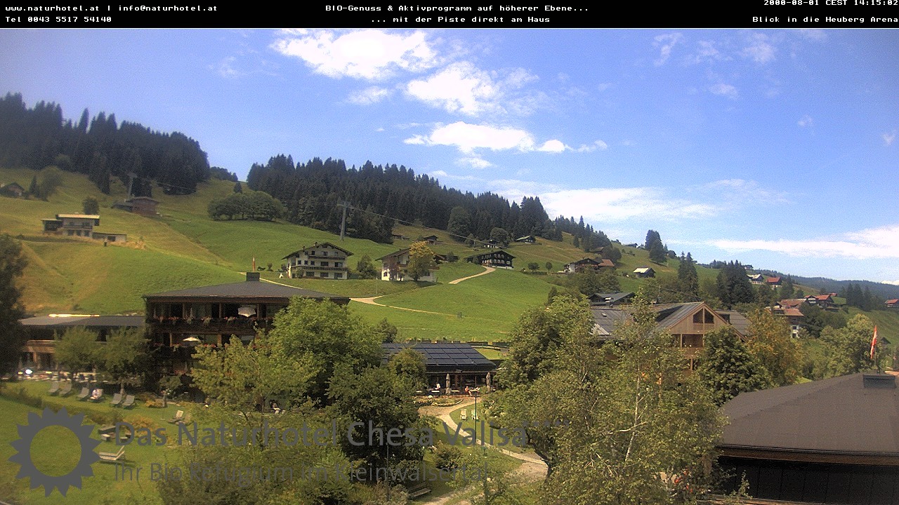 Archived image Webcam Chesa Valisa Oberhirschegg