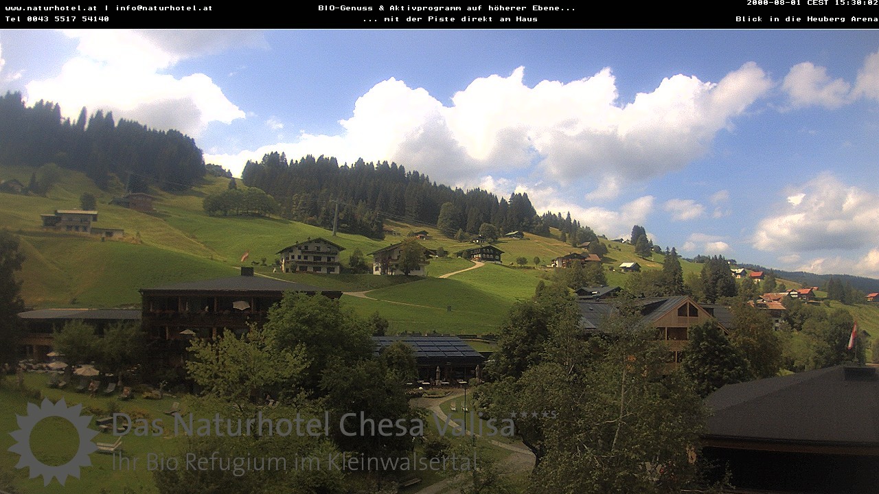 Archived image Webcam Chesa Valisa Oberhirschegg