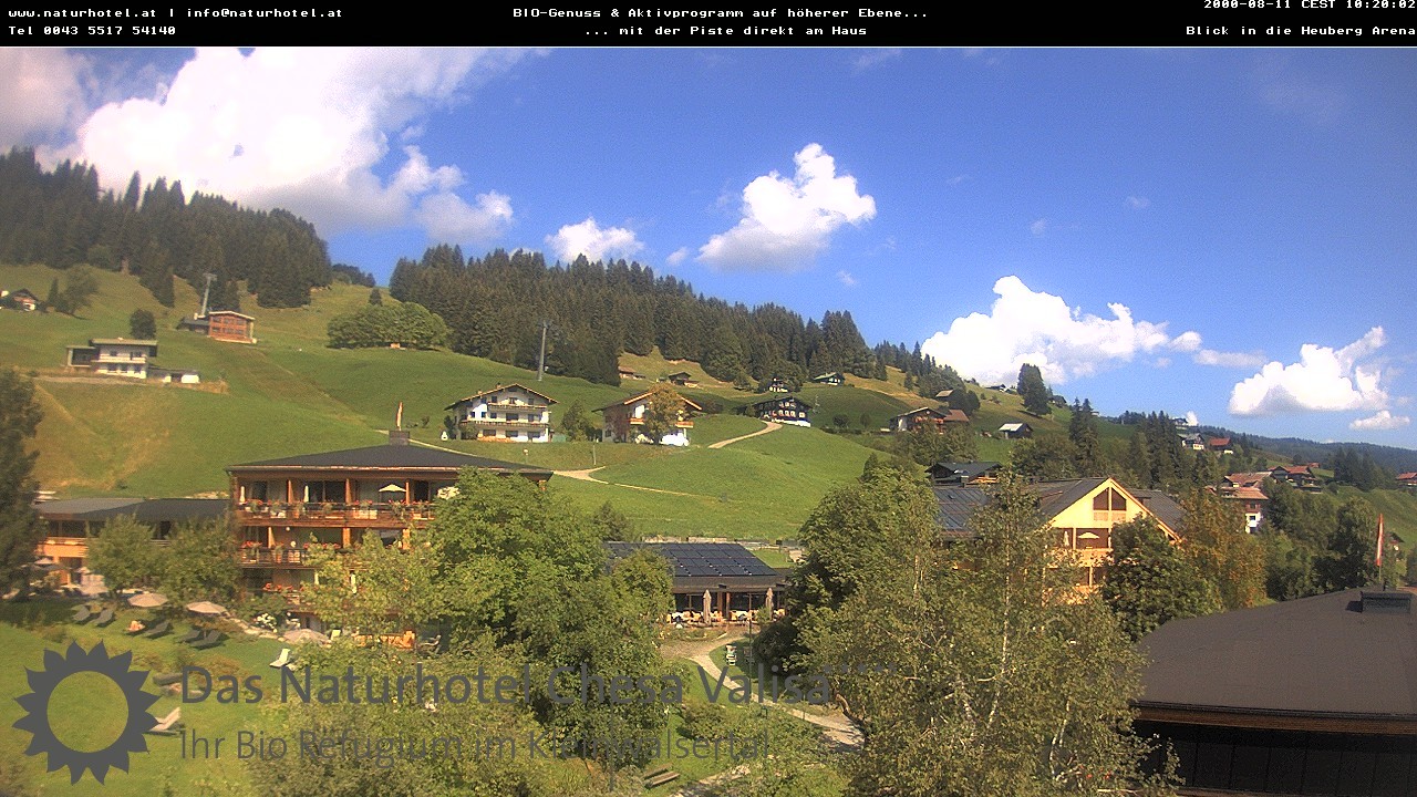 Archiv Foto Webcam Chesa Valisa Oberhirschegg