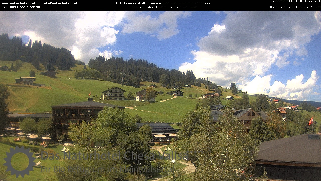 Archiv Foto Webcam Chesa Valisa Oberhirschegg