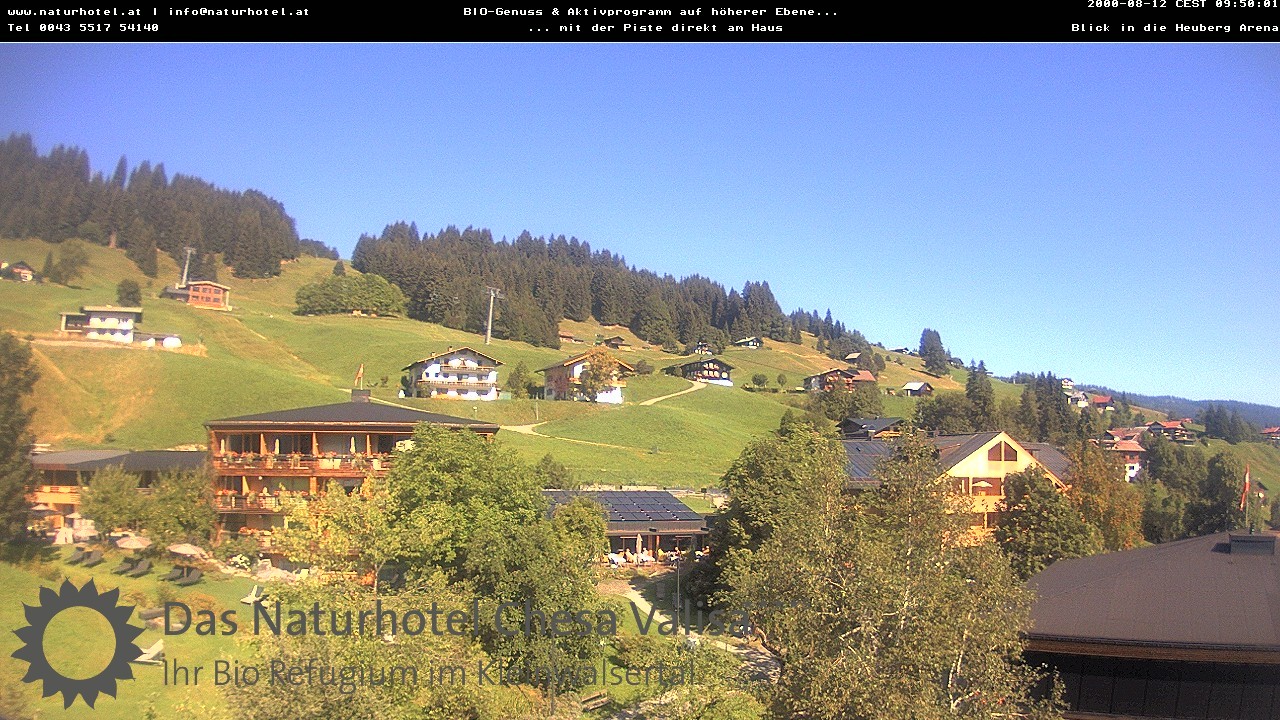 Archiv Foto Webcam Chesa Valisa Oberhirschegg