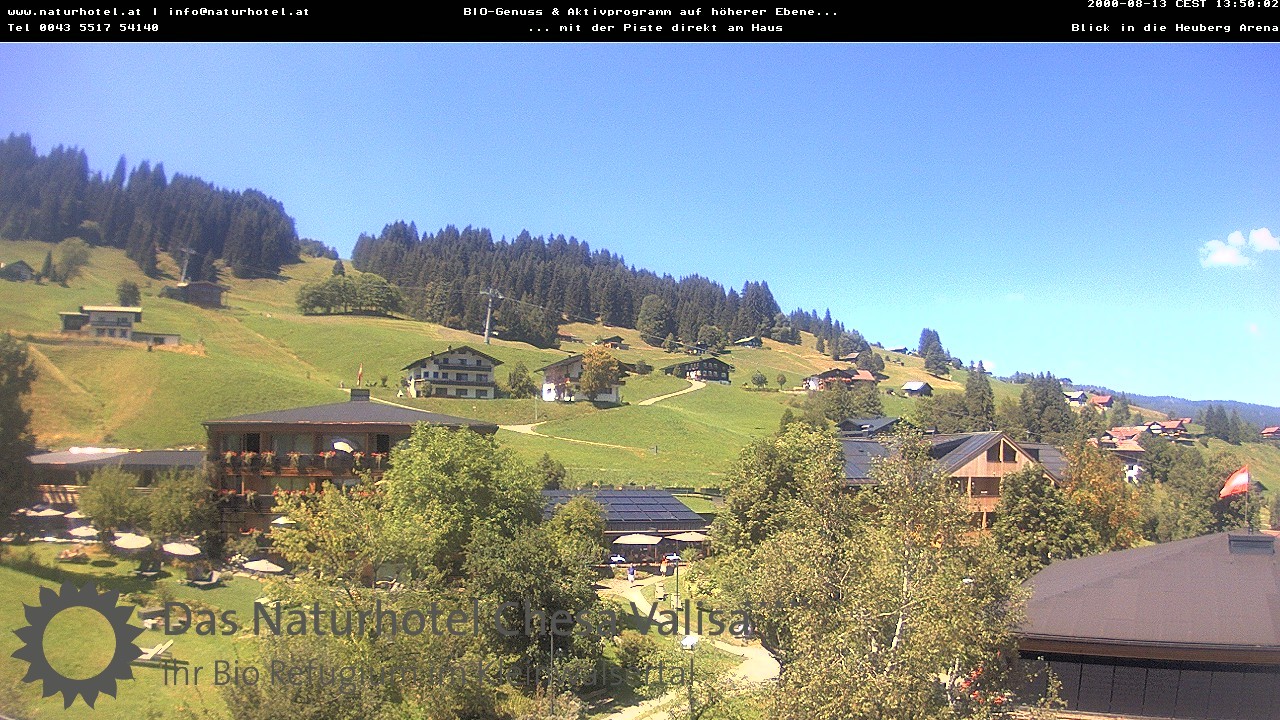 Archiv Foto Webcam Chesa Valisa Oberhirschegg