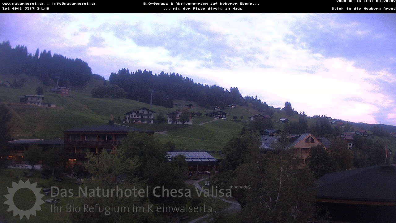 Archived image Webcam Chesa Valisa Oberhirschegg