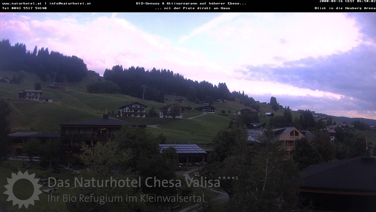Archived image Webcam Chesa Valisa Oberhirschegg