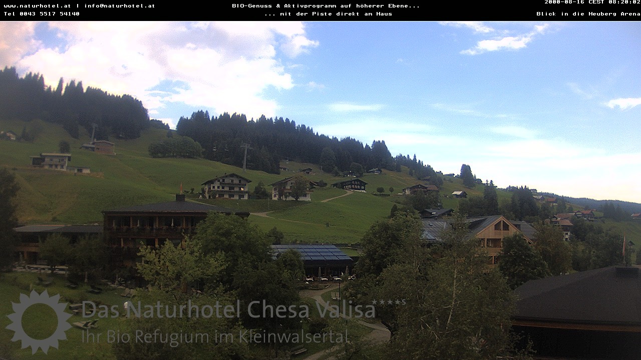 Archived image Webcam Chesa Valisa Oberhirschegg