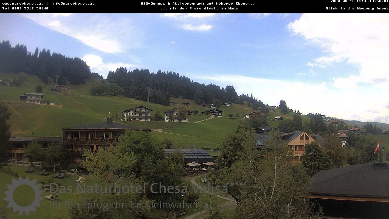 Archived image Webcam Chesa Valisa Oberhirschegg