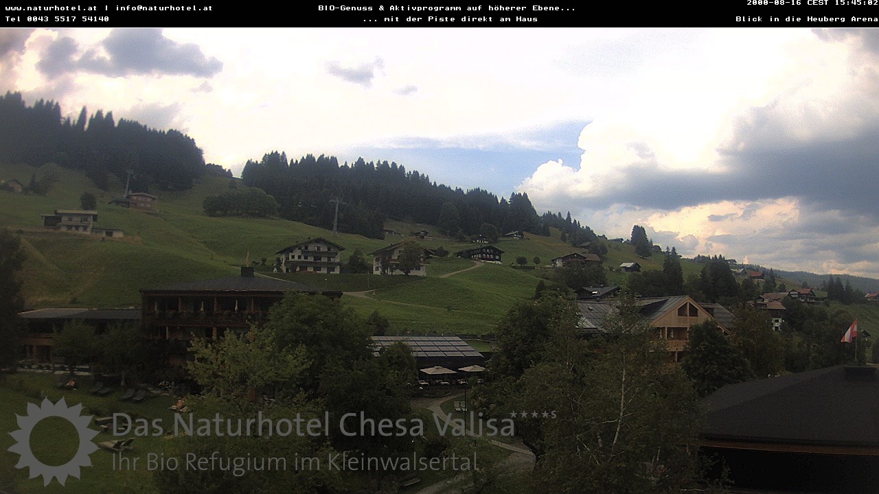 Archived image Webcam Chesa Valisa Oberhirschegg