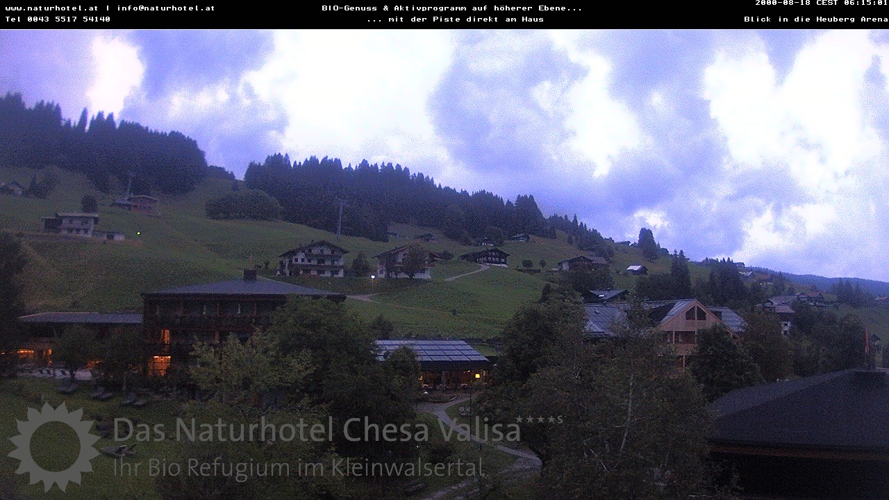 Archived image Webcam Chesa Valisa Oberhirschegg