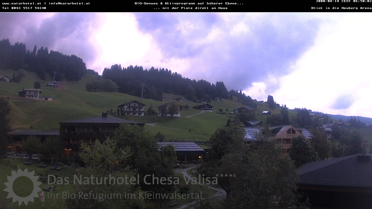 Archived image Webcam Chesa Valisa Oberhirschegg