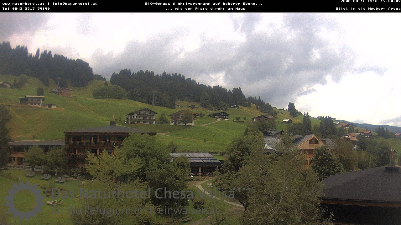 Archived image Webcam Chesa Valisa Oberhirschegg