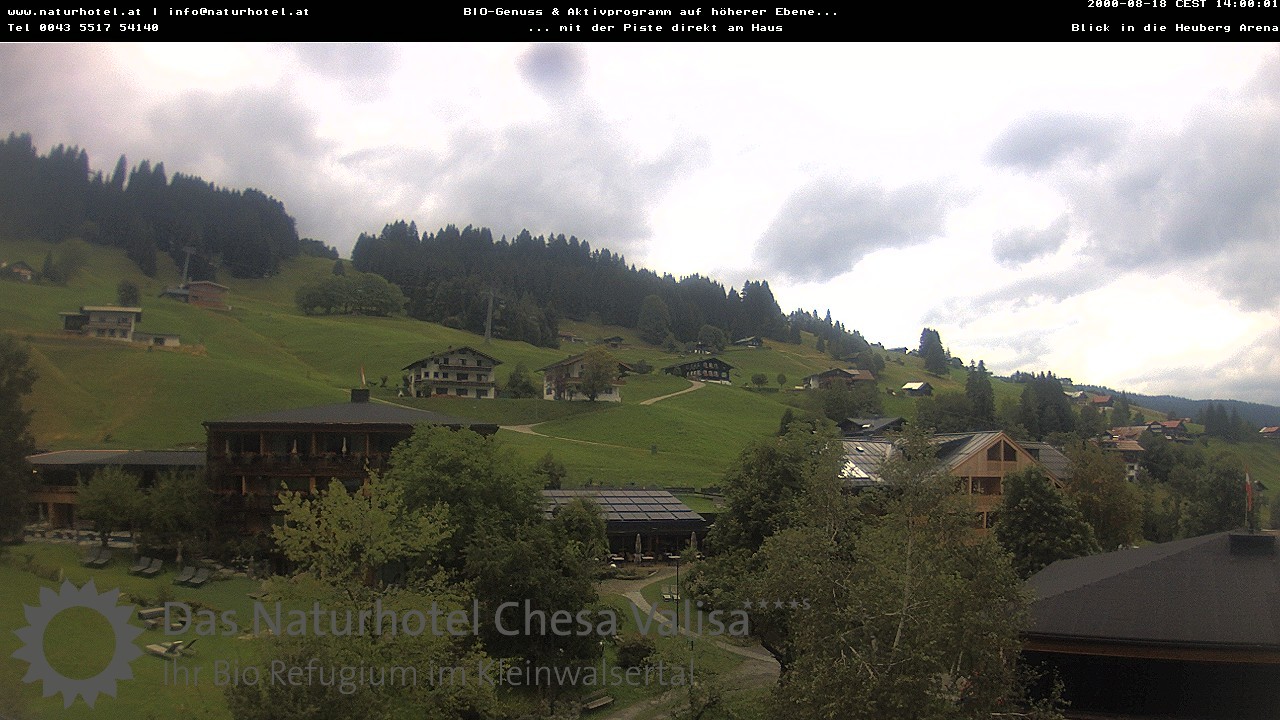 Archived image Webcam Chesa Valisa Oberhirschegg
