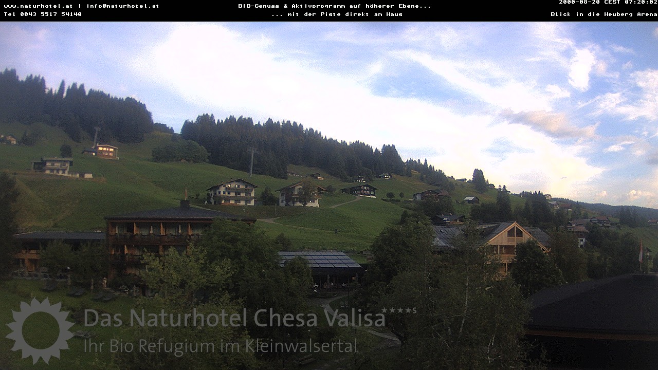 Archiv Foto Webcam Chesa Valisa Oberhirschegg