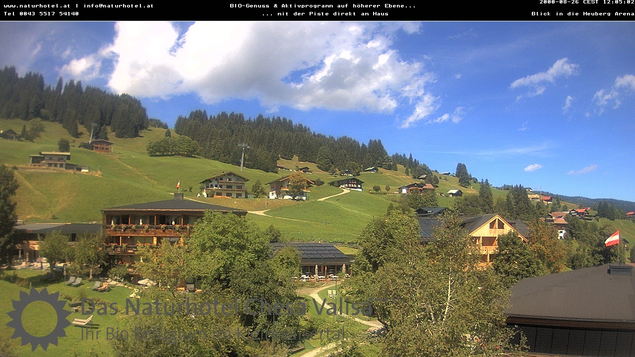 Archiv Foto Webcam Chesa Valisa Oberhirschegg