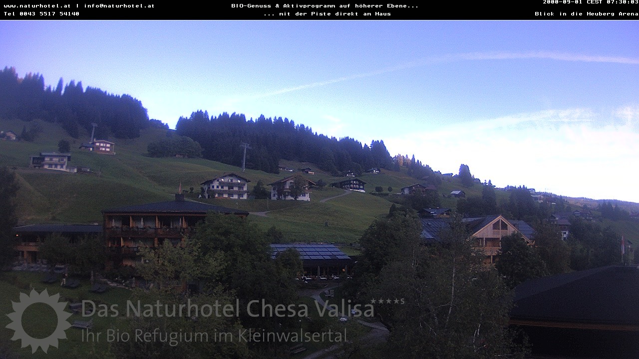 Archiv Foto Webcam Chesa Valisa Oberhirschegg