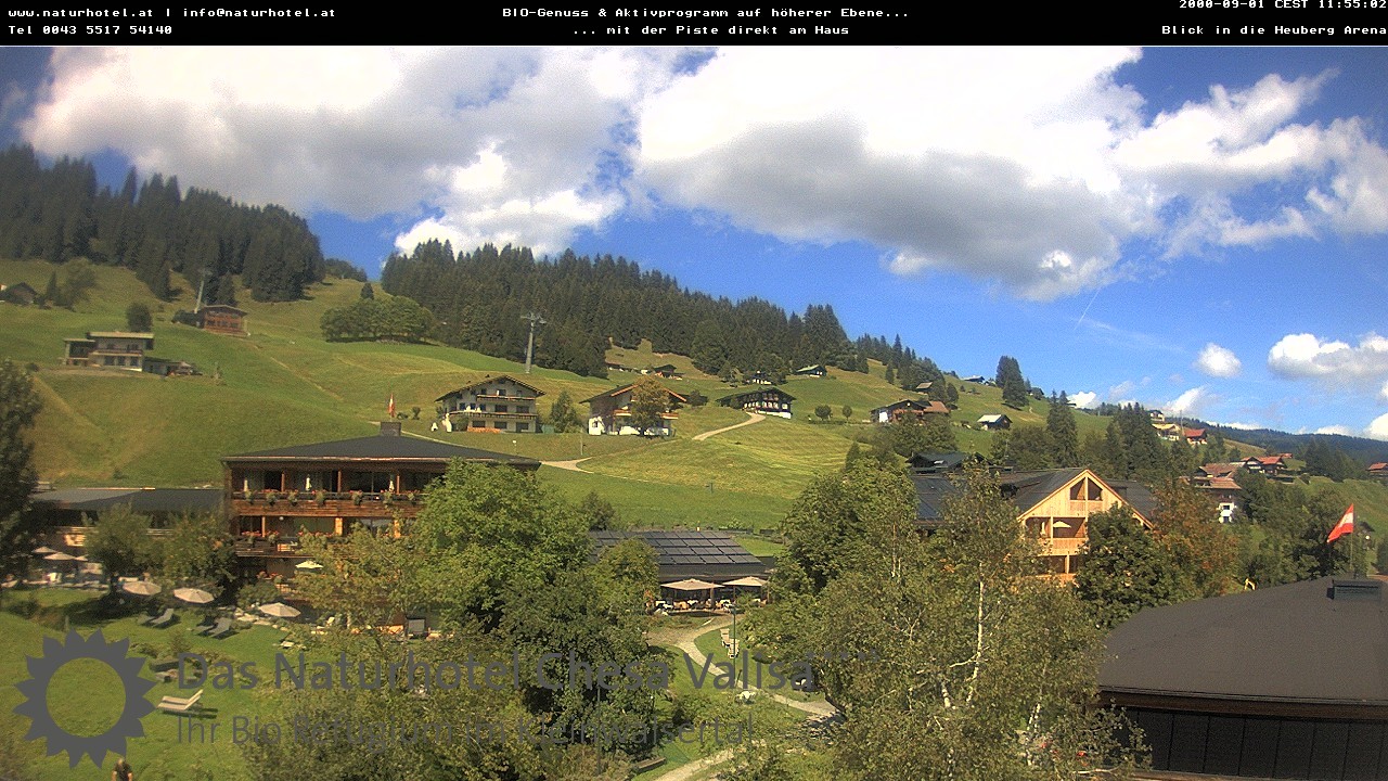 Archiv Foto Webcam Chesa Valisa Oberhirschegg