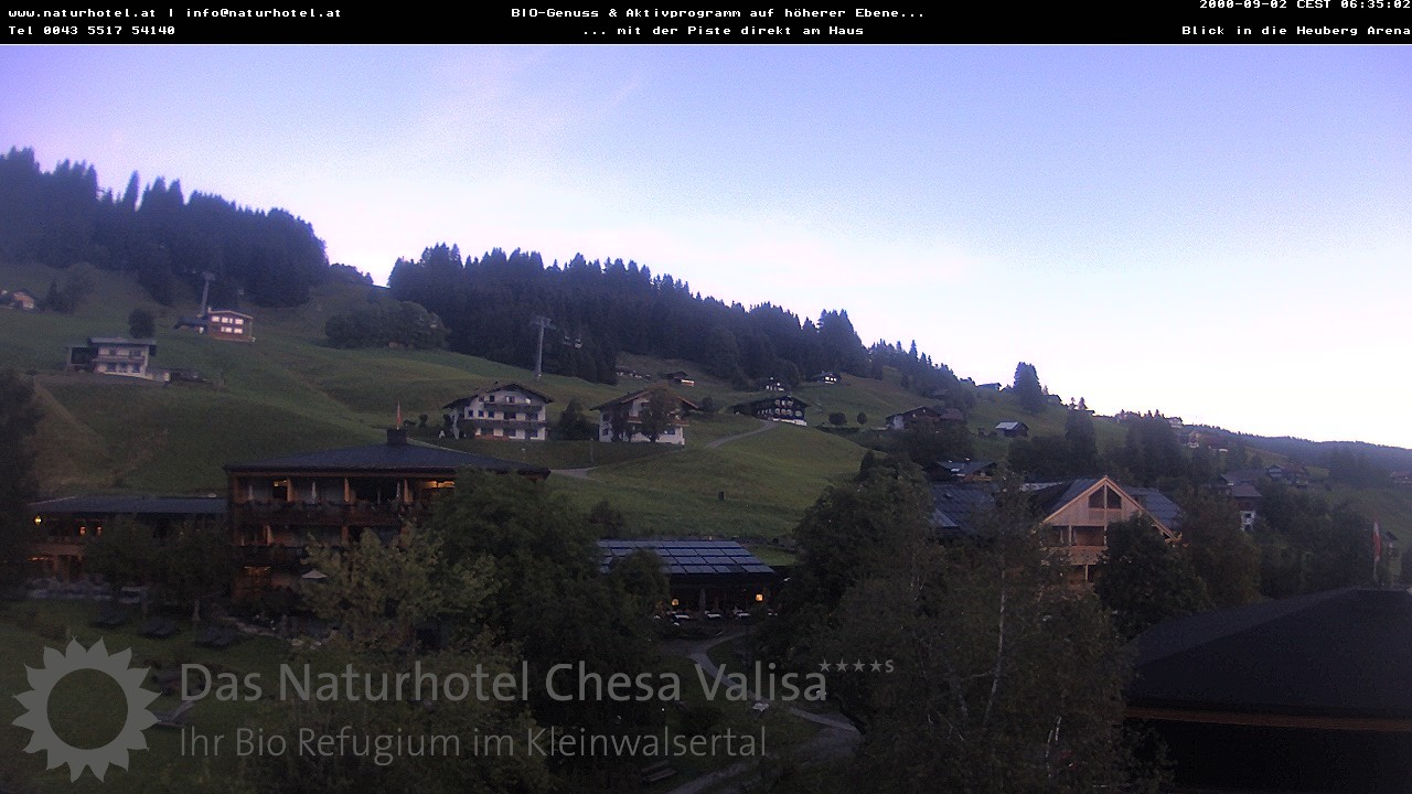 Archiv Foto Webcam Chesa Valisa Oberhirschegg