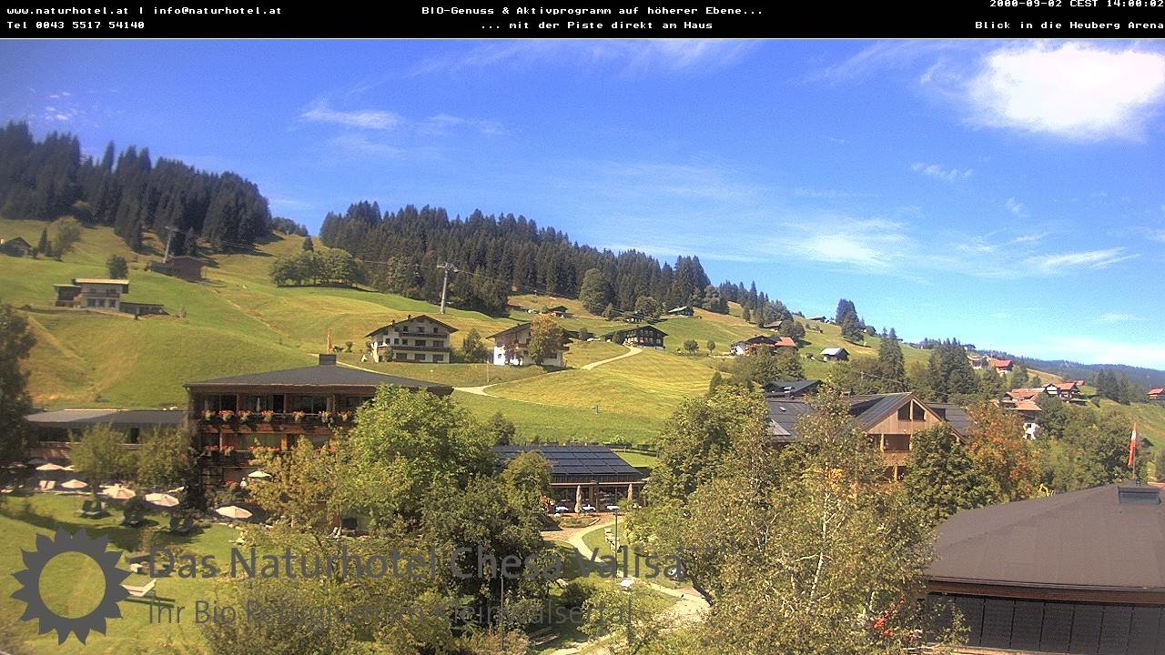 Archiv Foto Webcam Chesa Valisa Oberhirschegg