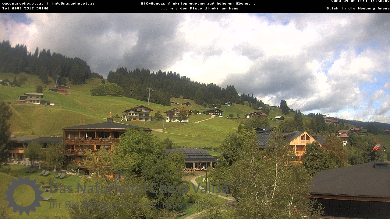 Archiv Foto Webcam Chesa Valisa Oberhirschegg
