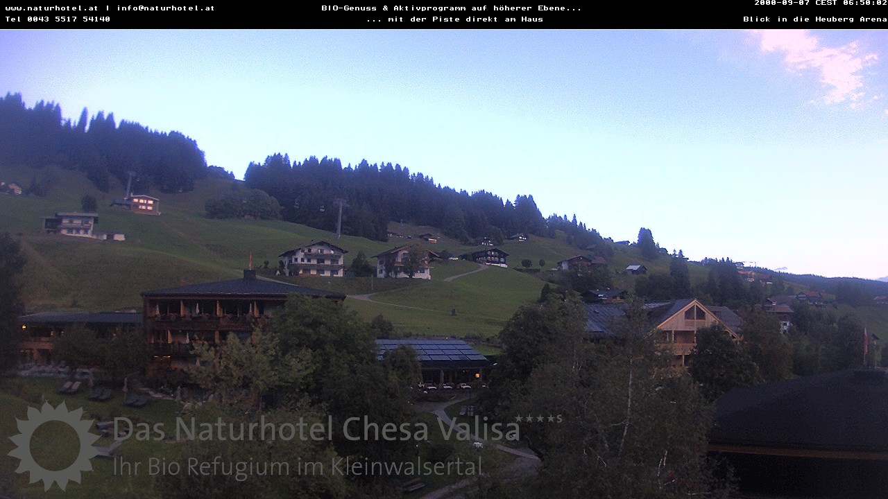 Archiv Foto Webcam Chesa Valisa Oberhirschegg