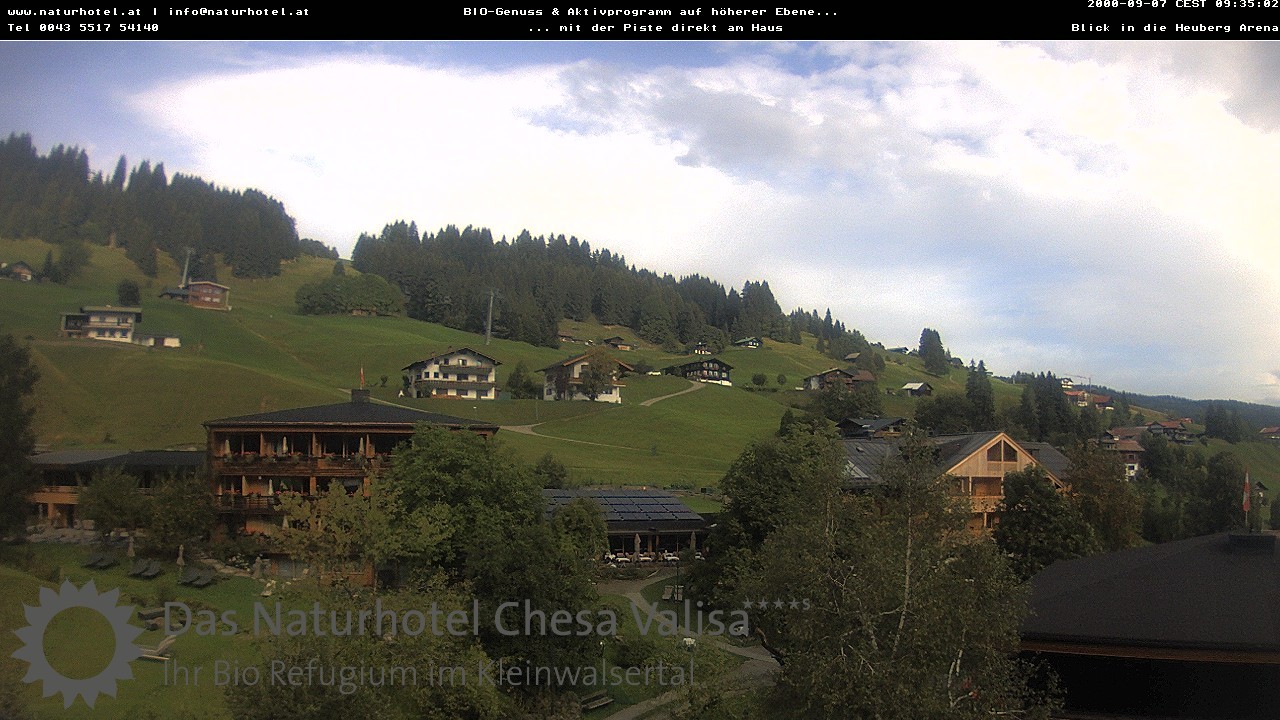 Archiv Foto Webcam Chesa Valisa Oberhirschegg