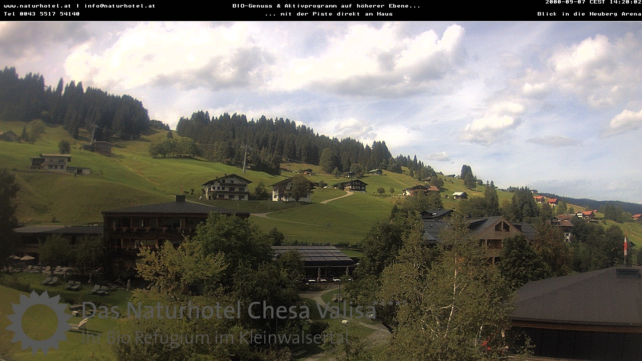 Archiv Foto Webcam Chesa Valisa Oberhirschegg