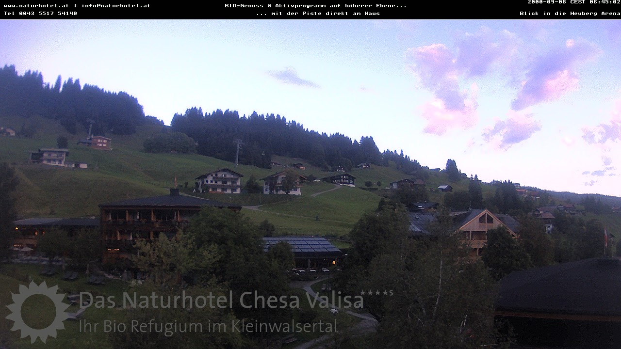 Archiv Foto Webcam Chesa Valisa Oberhirschegg