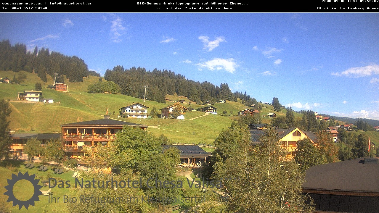 Archiv Foto Webcam Chesa Valisa Oberhirschegg